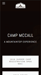 Mobile Screenshot of campmccall.org